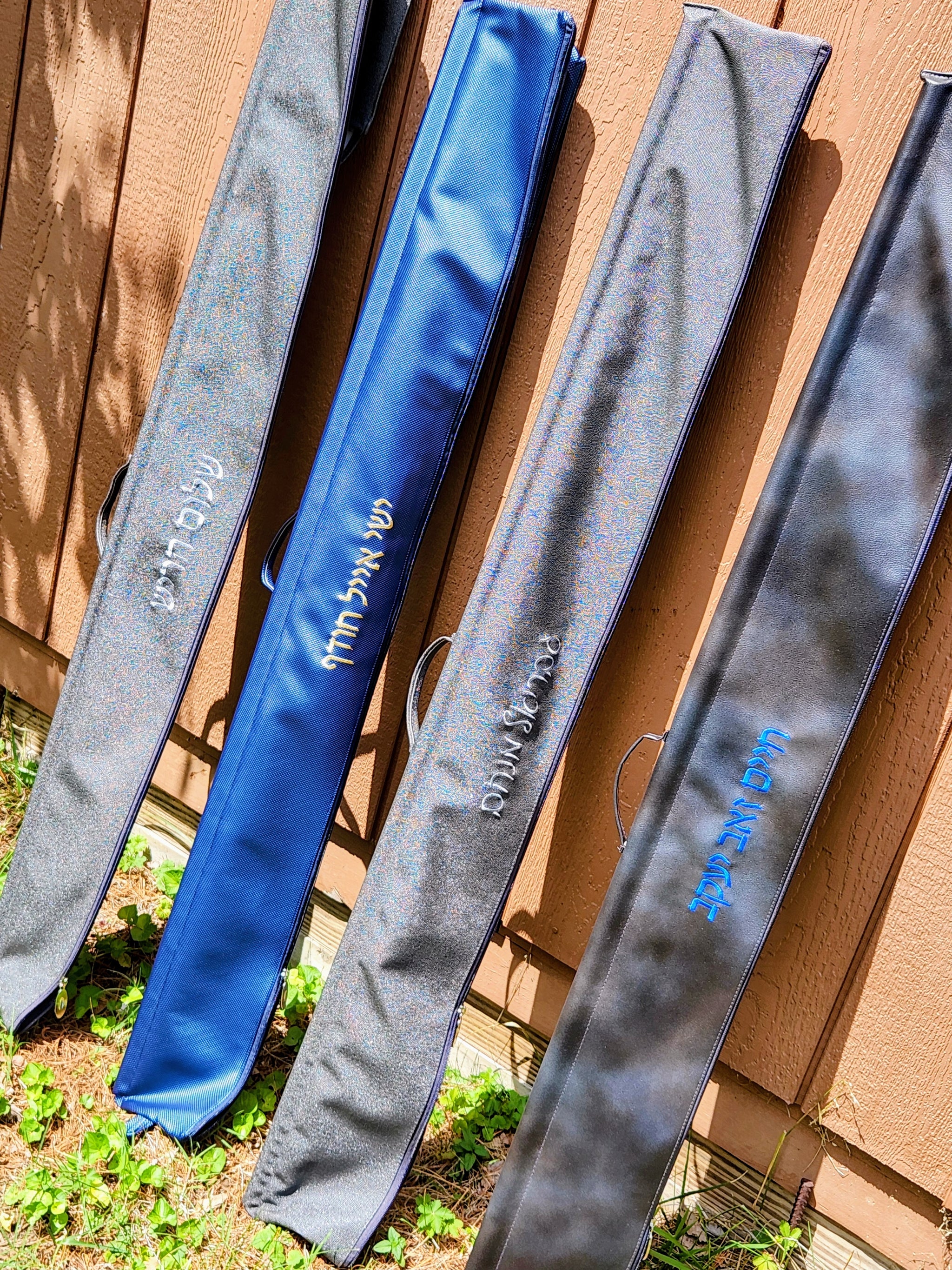 Charcoal/Navy Lulav & Esrog Holder