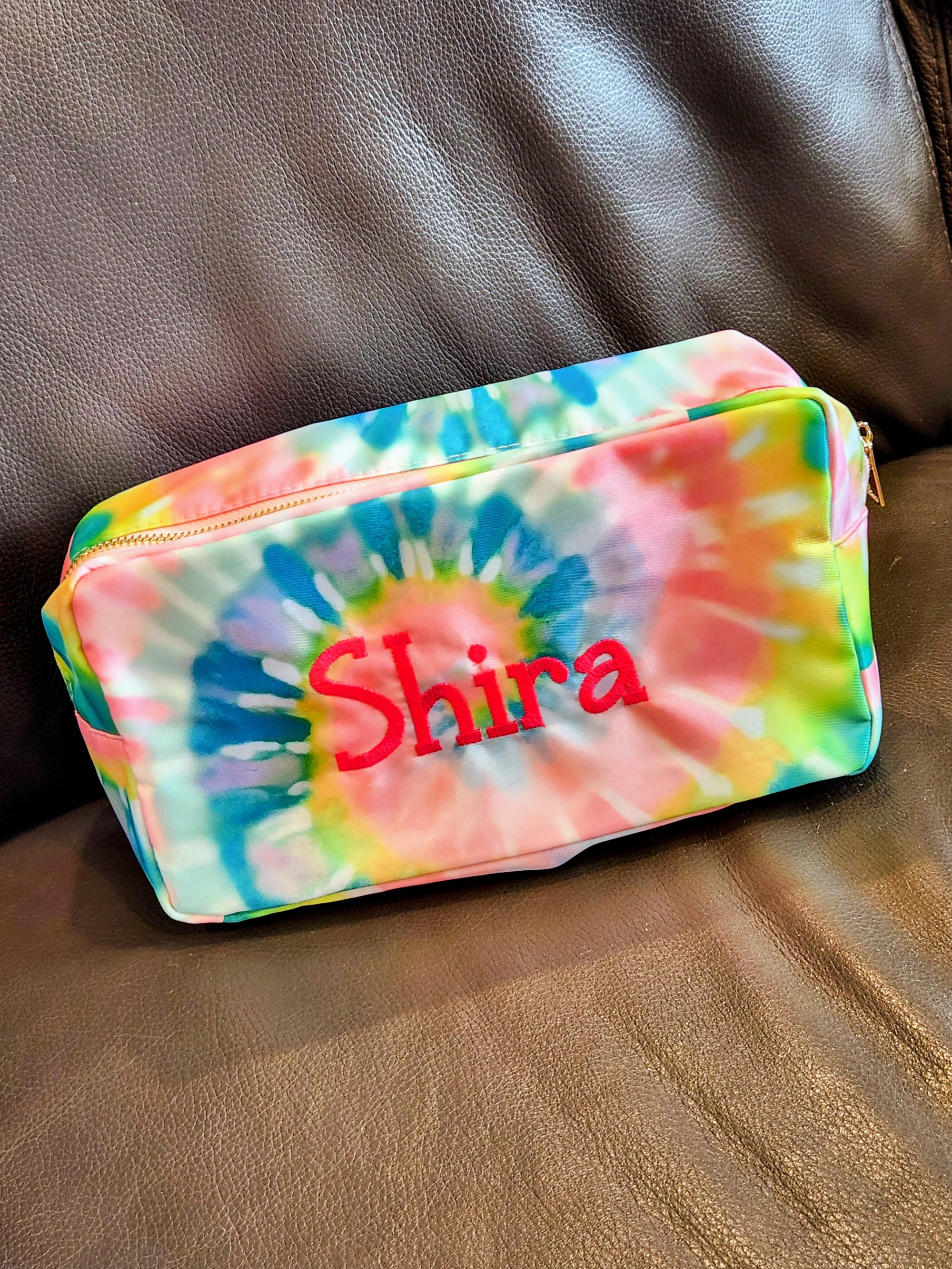 Pastel Tie Dye Toiletry Pouch