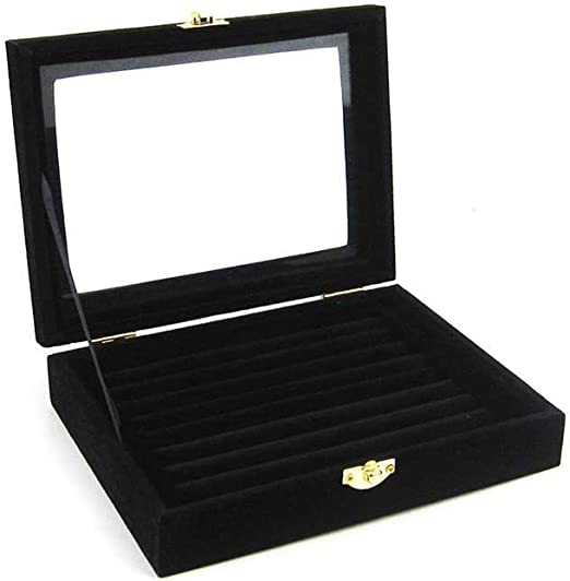 Velvet Cuff Links Box