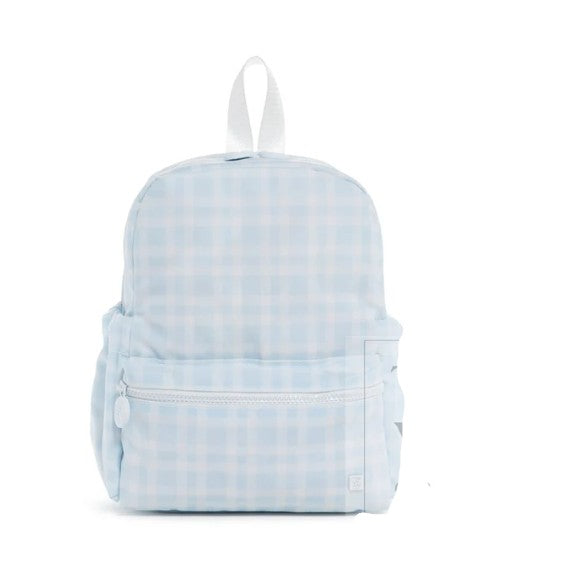 Pimlico Plaid Baby Blue Mini Backpack