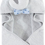 Dapper Elephant Hooded Toddler Towel