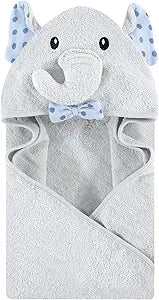 Dapper Elephant Hooded Toddler Towel