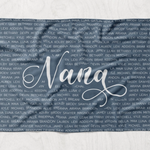 Family Name Blanket