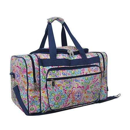 Wild Flower Duffle Bag 20"