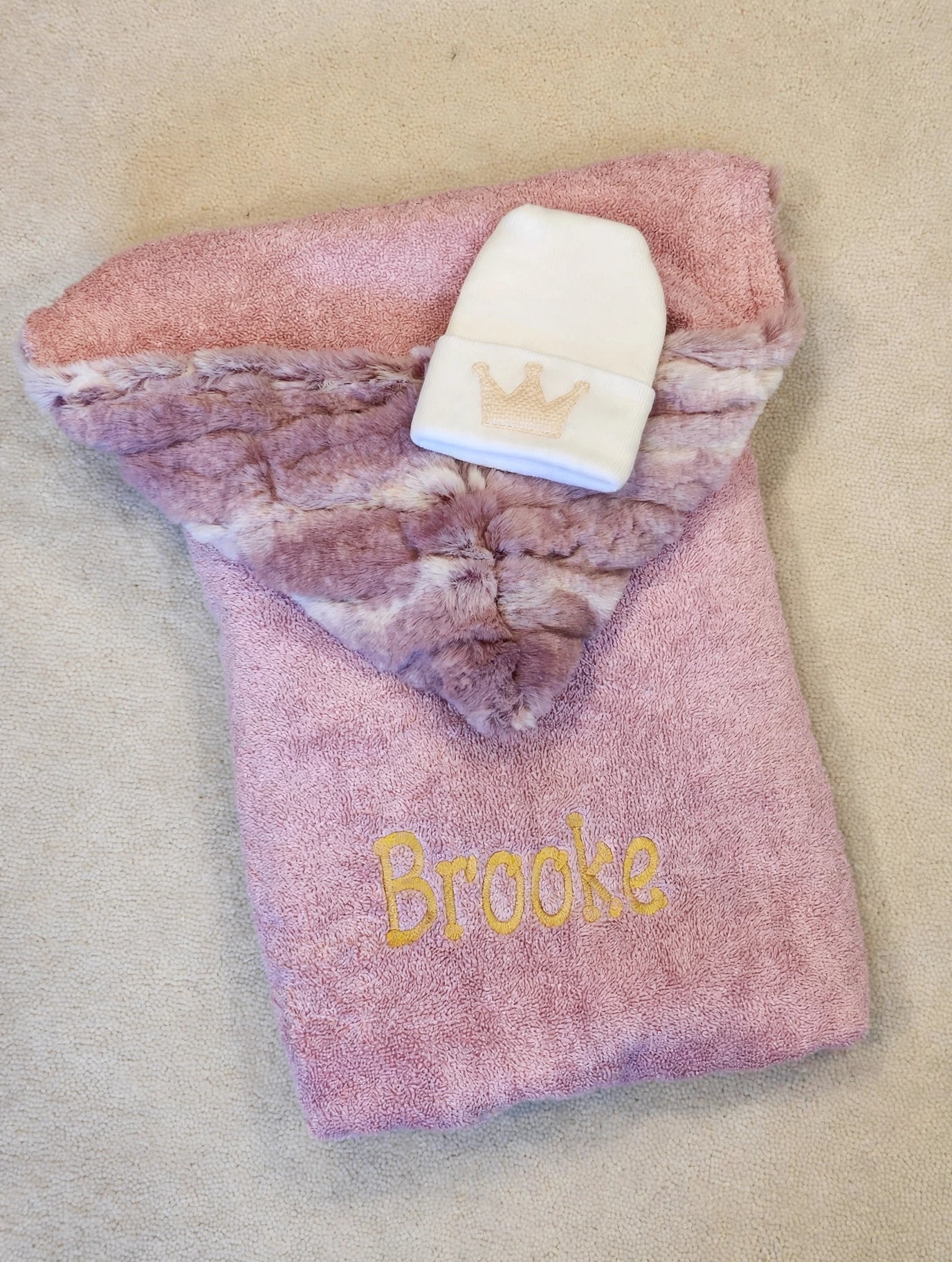 Celine Rose Girls Hooded Towel