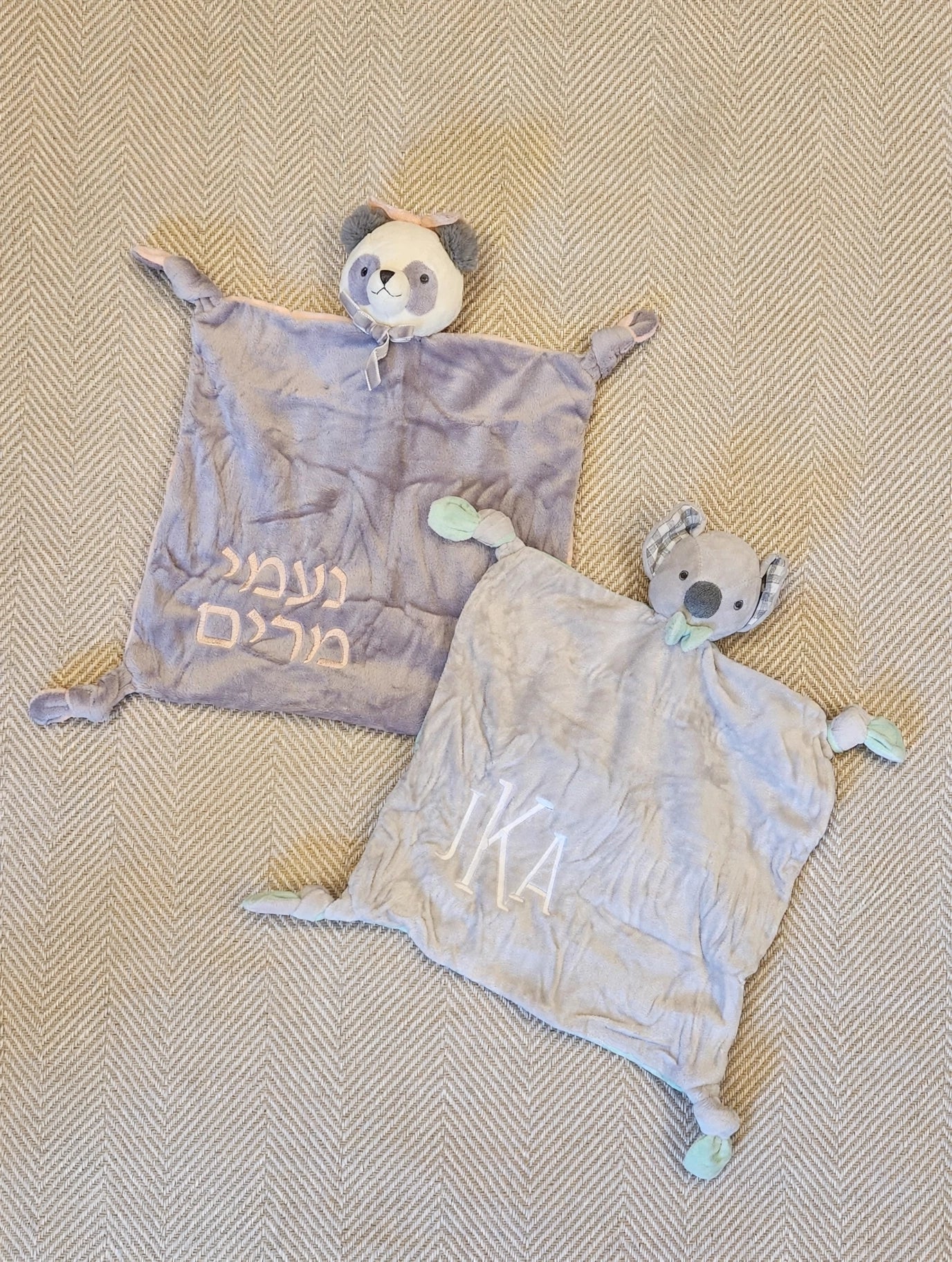 Panda Fleece Girls Lovie