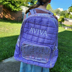 Puffer Lavender Shine Girls Backpack