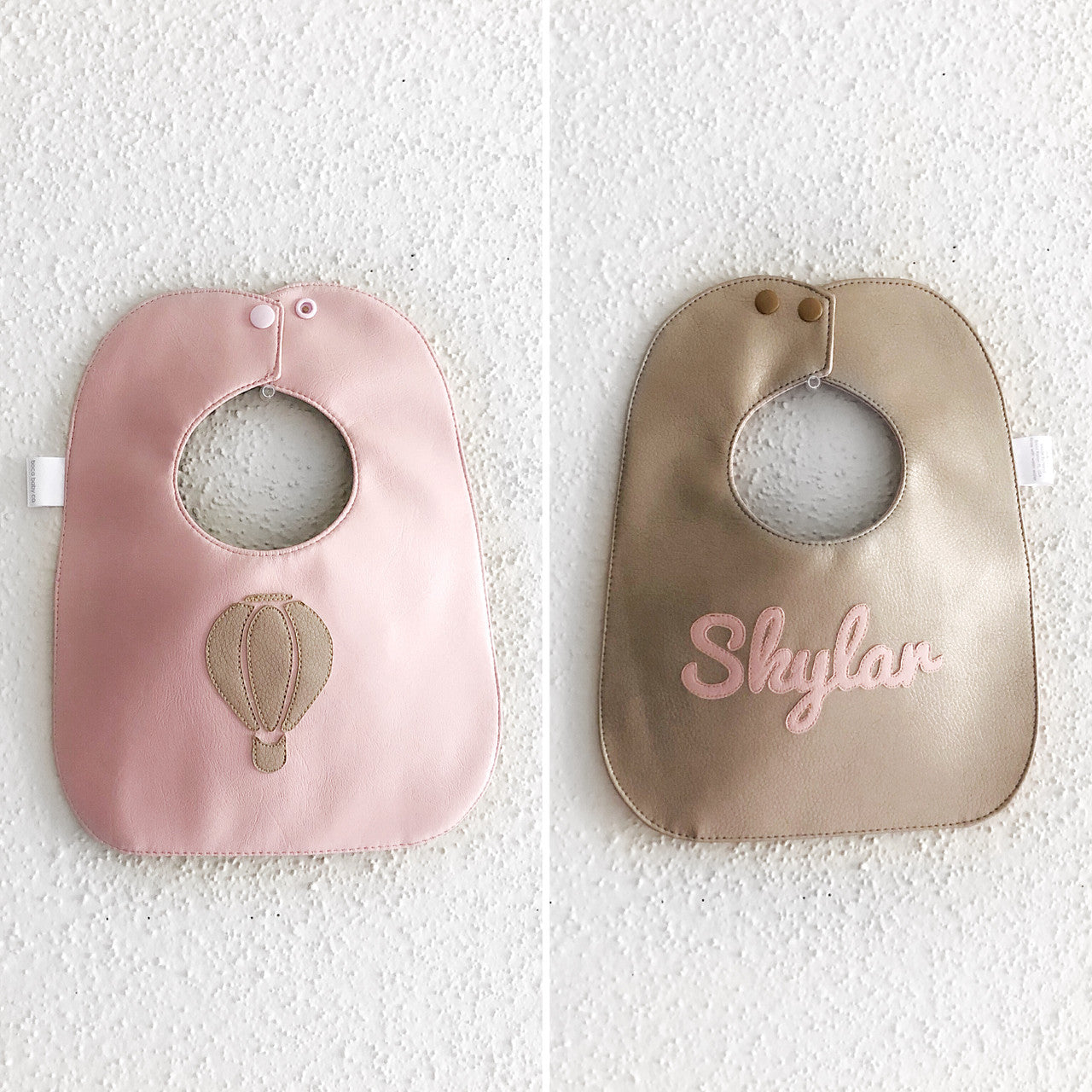 Double Sided Hot Air Balloon Vinyl Bib