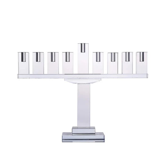 Symmetrical Crystal Menorah