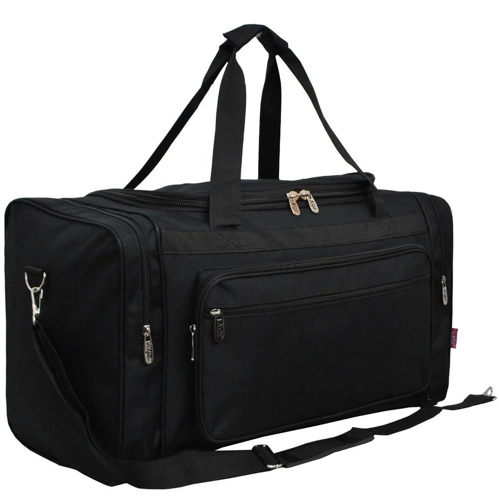 Black Duffle Bag 23"