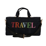 Nylon Beaded Travel Bag