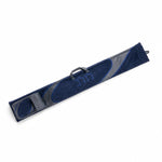 Navy Fur Leather Lulav and Esrog Bag