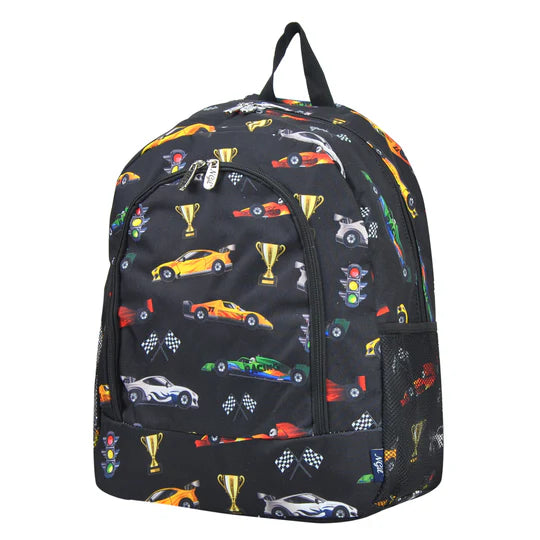 Fast Track Racecars Boys Backpack