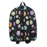 Smiley Faces Canvas Backpack