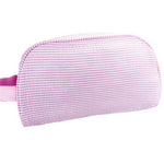 Pink Seersucker Toiletry Bag