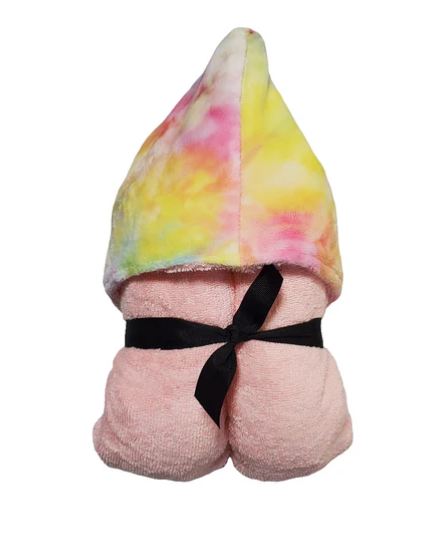 Rainbow Blush Hooded Tow