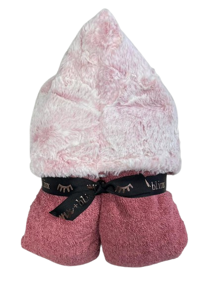 Doe Mauve Pink Girls Hooded Towel