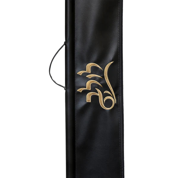 Jet Black/ Gold Lulav & Esrog Holder