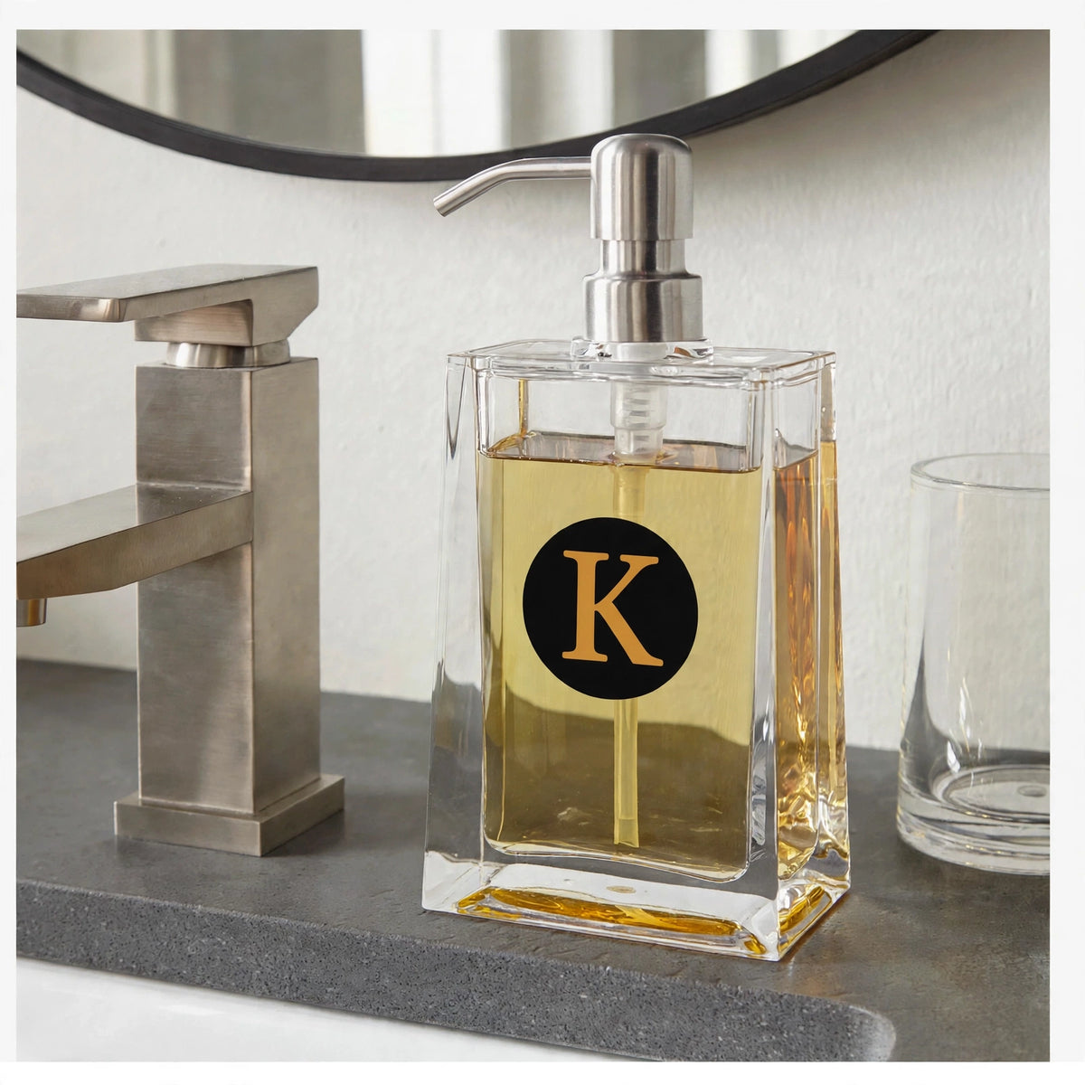 Luxe hand soap dispenser