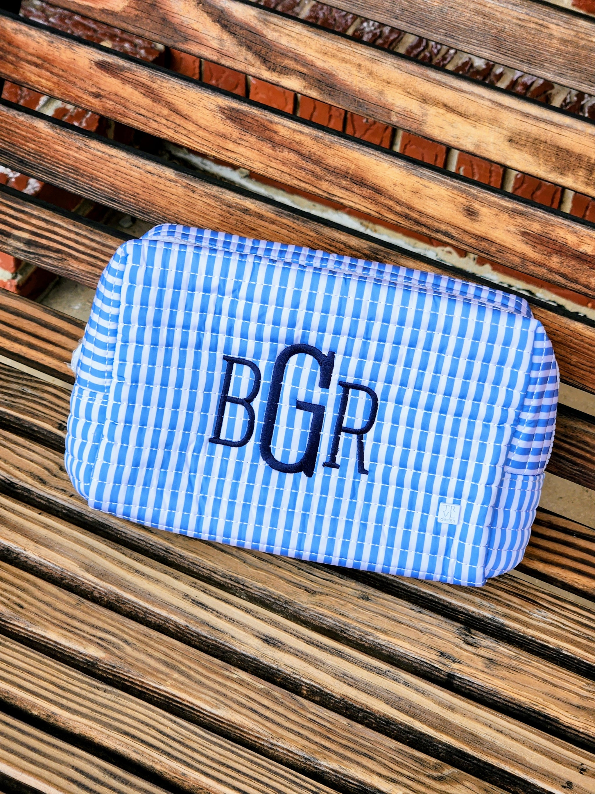 Pimlico Stripe Puffer Toiletry Bag