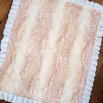 Cibirian Mauve Pink Girls Ruffle Blanket