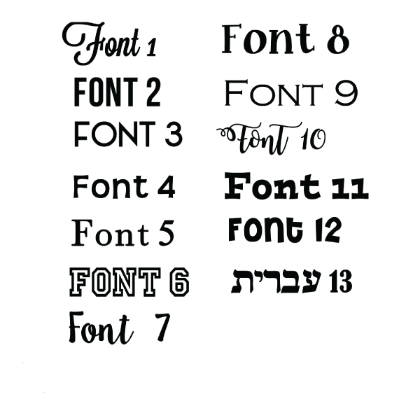 Sports Striped Lucite Box