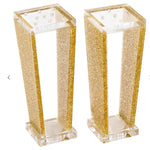 Gold Glitter Salt Shaker Set