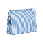 Blue Pimlico Stripe Chambray Large Square Traveler