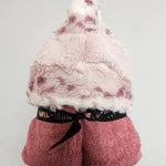 Nature Mauve Pink Girls Hooded Towel