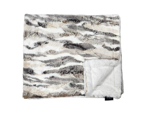 Himalayas Taupe Girls Boys Blanket