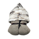 Himalayas Taupe Boys Girls Hooded Towel