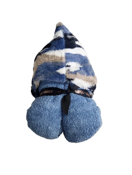 Himalayas Cobalt Blue Boys Hooded Towel
