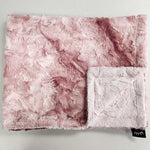 Smokey Rosewater Girls Minky Blanket