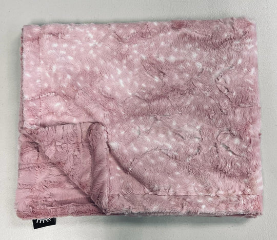 Doe Woodrose Minky Blanket