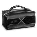 Black Leather and Fur Esrog Case