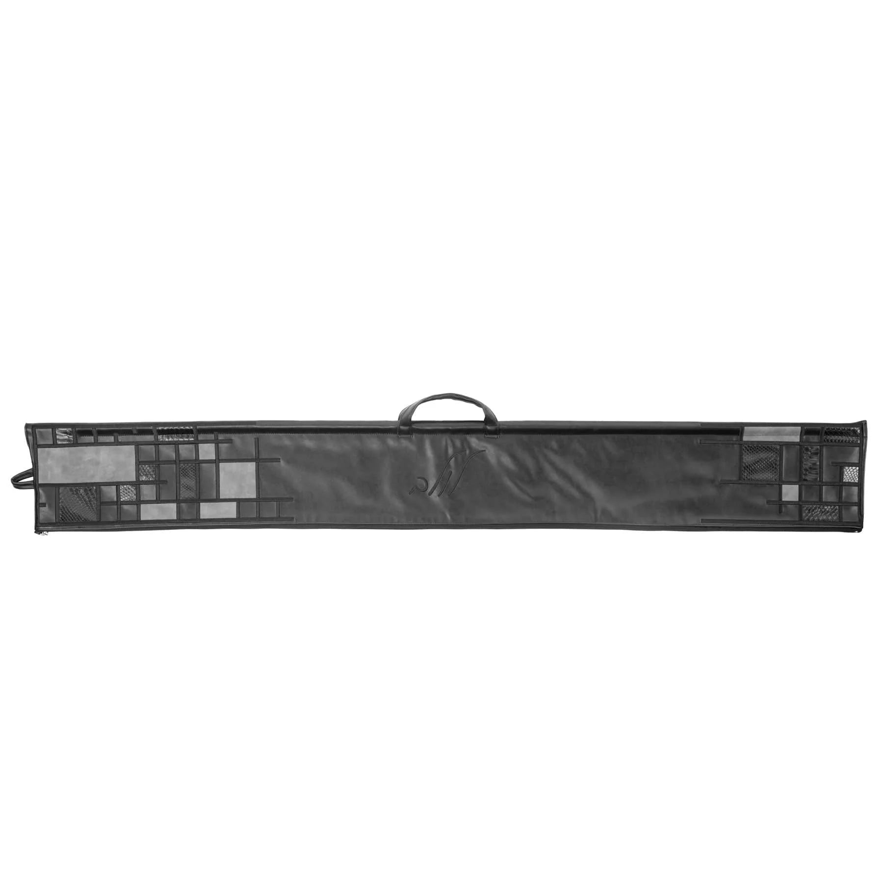 Black Patchwork Leather Lulav Case