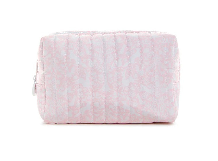 Pink Woodland Puffer Toiletry Bag