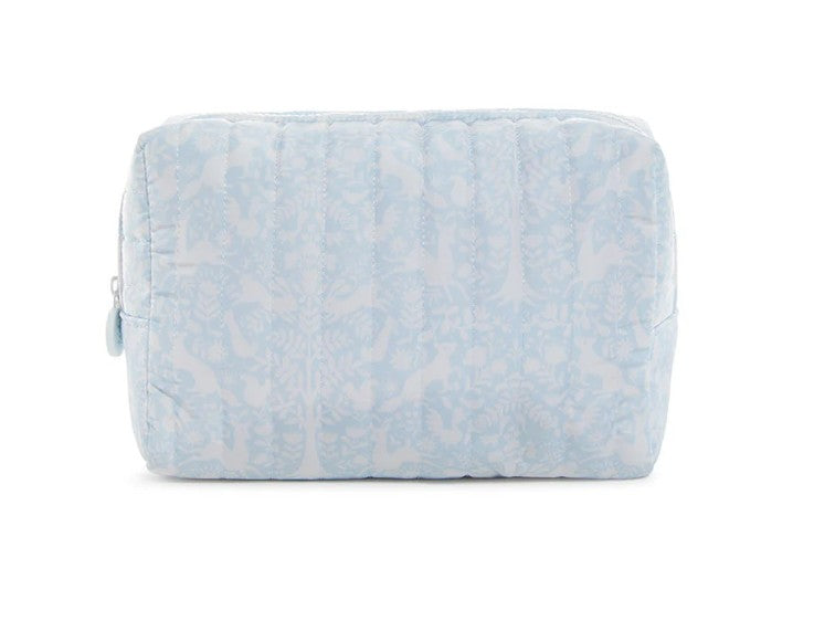 Blue Woodland Puffer Toiletry Bag