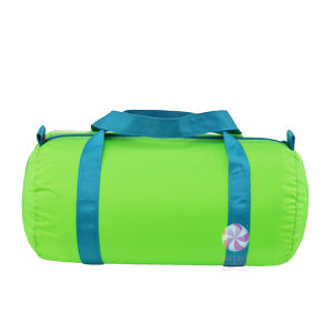 Lime Aqua Medium Duffle