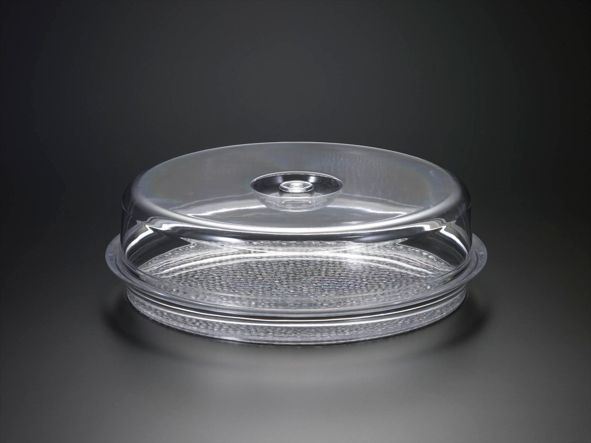 Large Round Tray with Cover