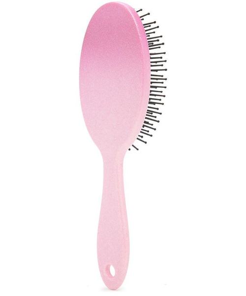 Pink Ombre Sparkle Hair Brush