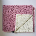 Rosey Pink Minky Blanket