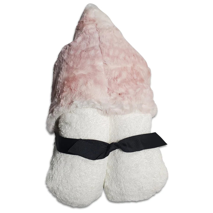 Cibirian Blush Pink Girls Hooded Towel