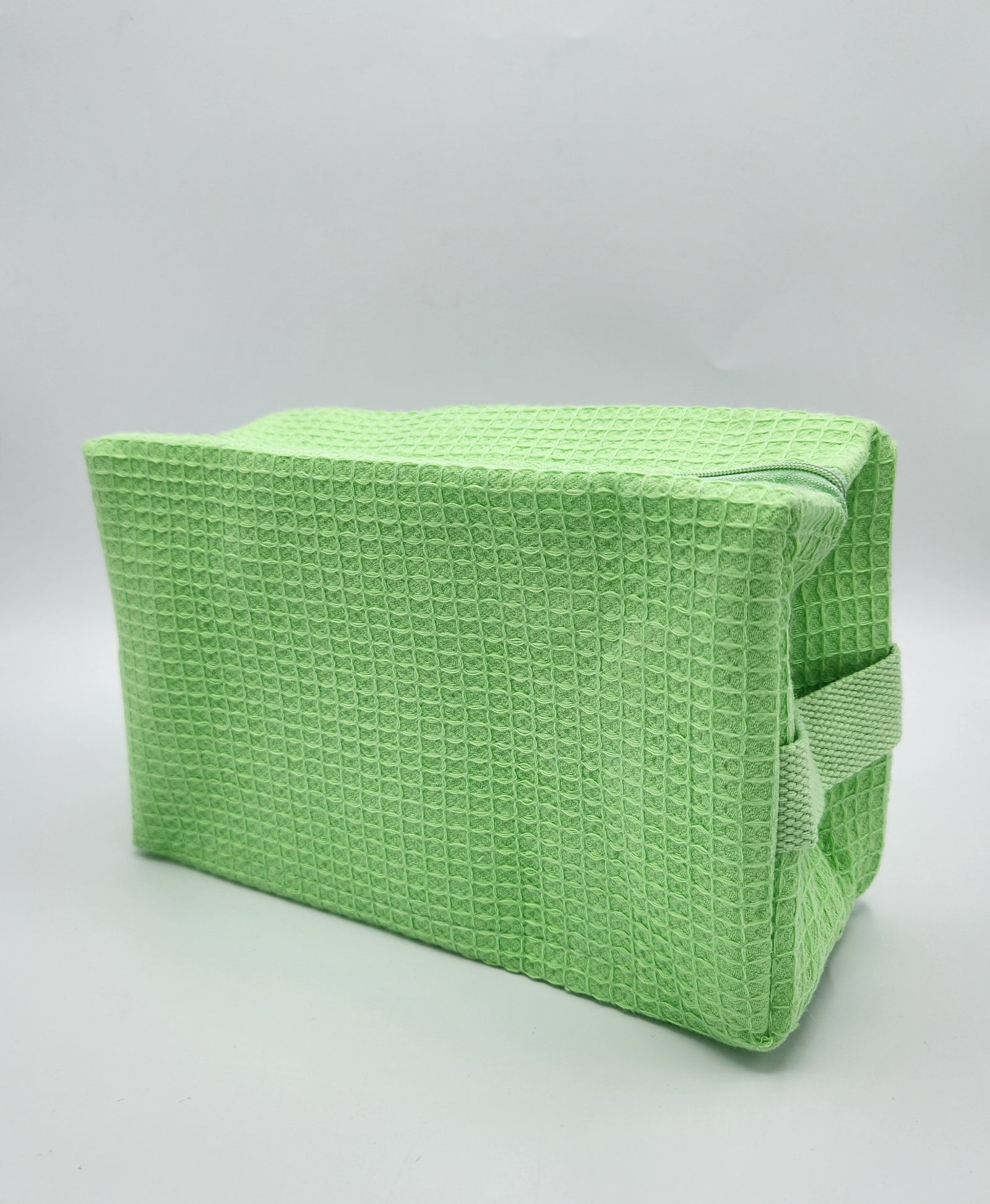 Lime Lite Waffle Toiletry Bag