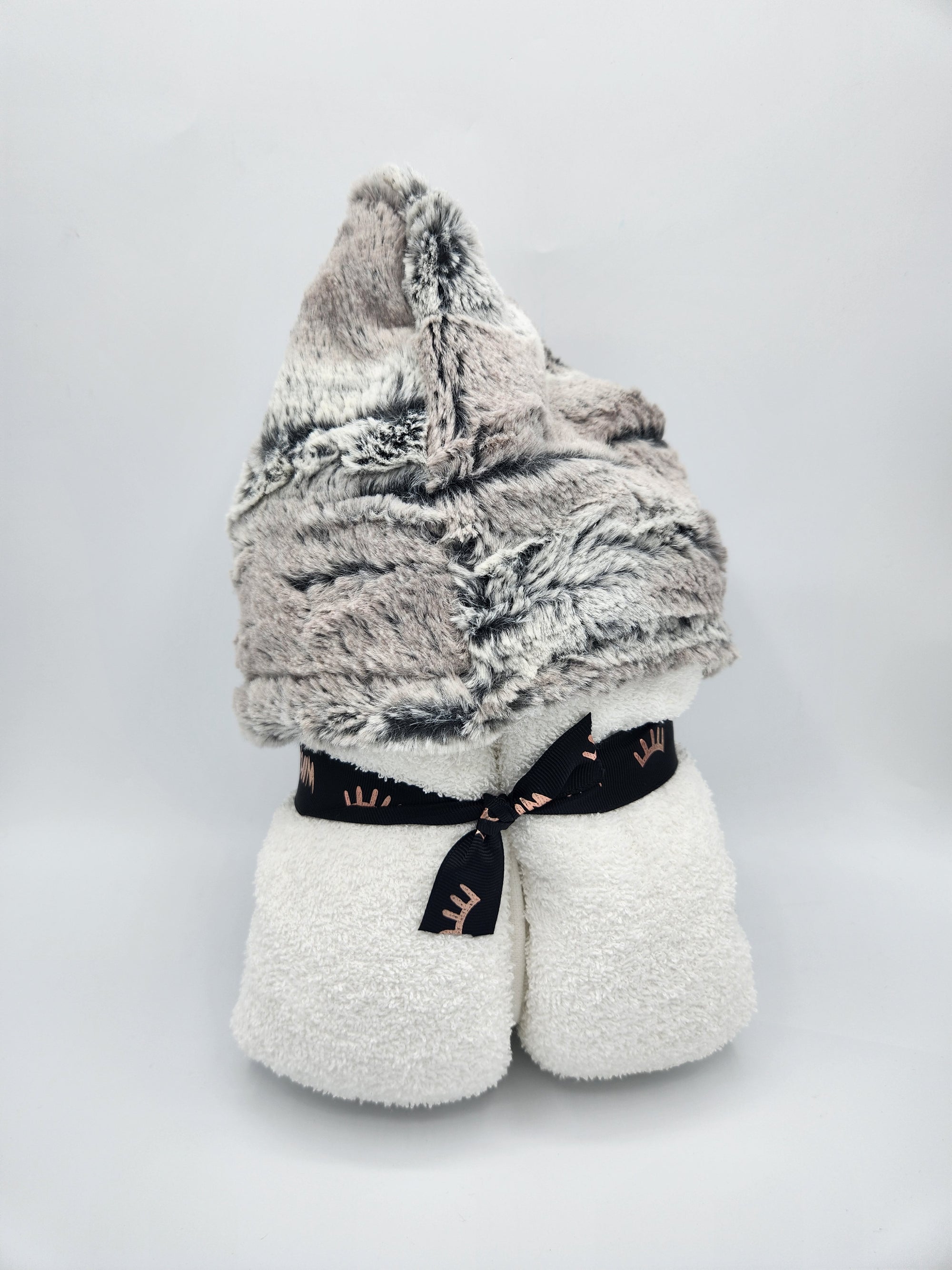 Snowflake White Hooded Towel