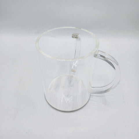 White Marble Washing Cup
