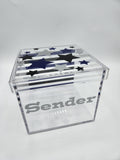 Stars and Stripes Lucite Box
