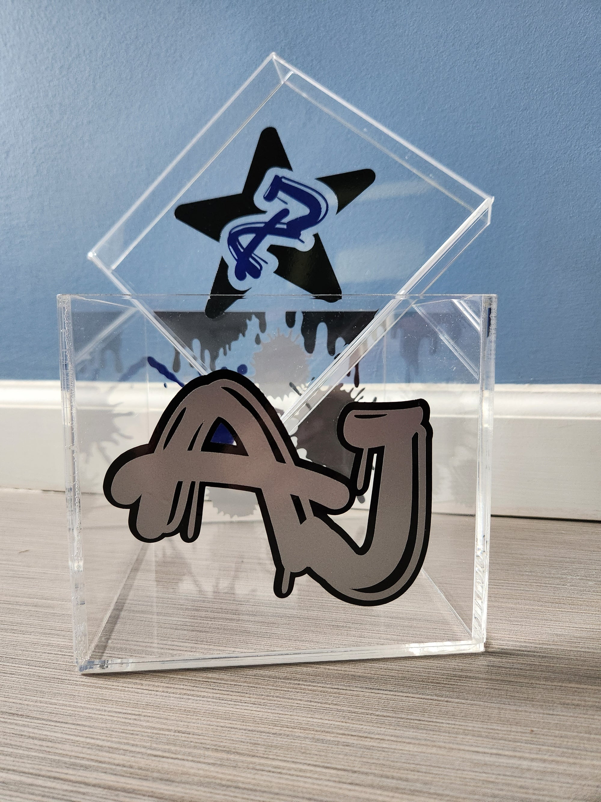 Graffiti Lucite Box