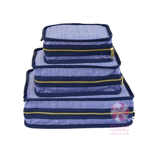 Chambray Stacking Travel Set