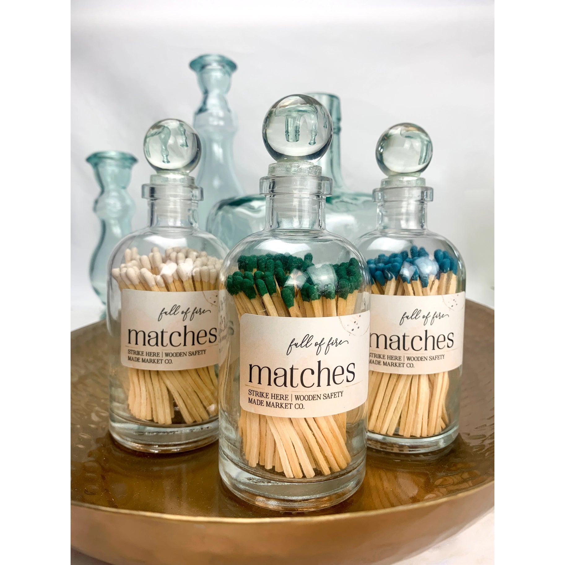 Olive Full of Fire Matches